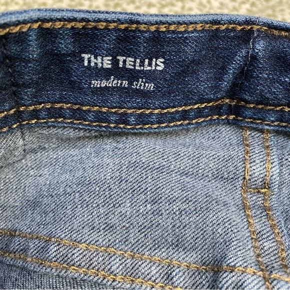 Adriano Goldschmied The Tellis Modern Slim Dark Wash Denim Jeans - Picture 13 of 13